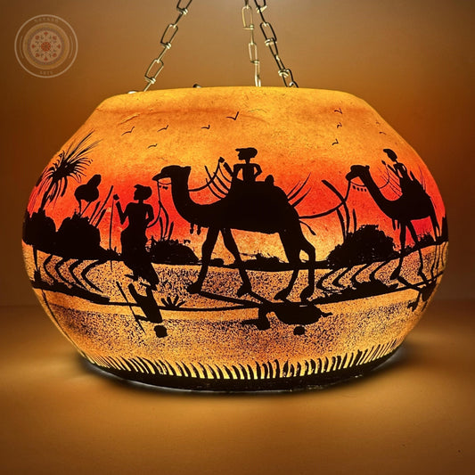 Camel Skin Ceiling Lamp