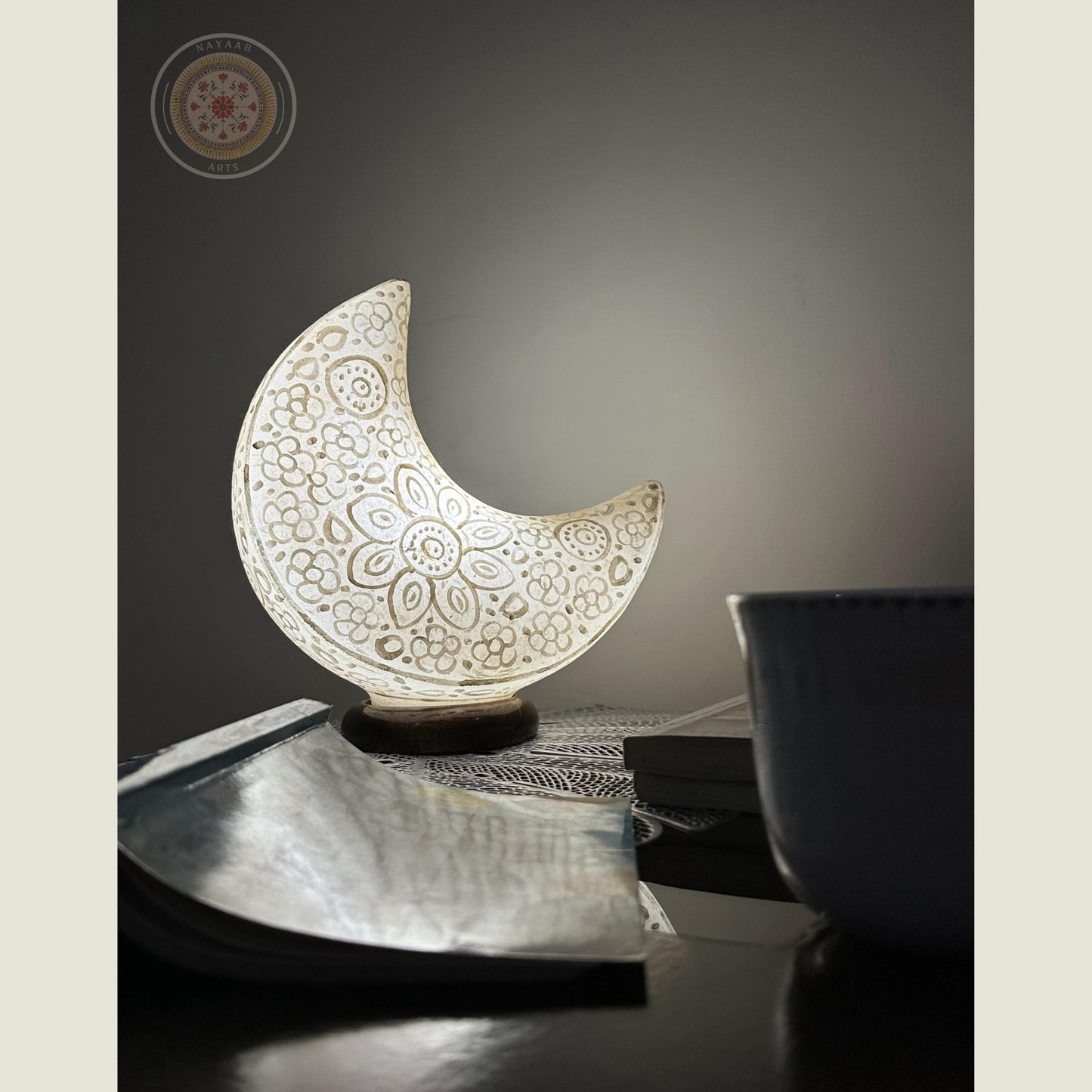 Camel Skin Moon Lamp